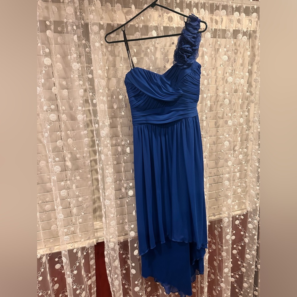 db|Studio Royal Blue One-Shoulder Dress